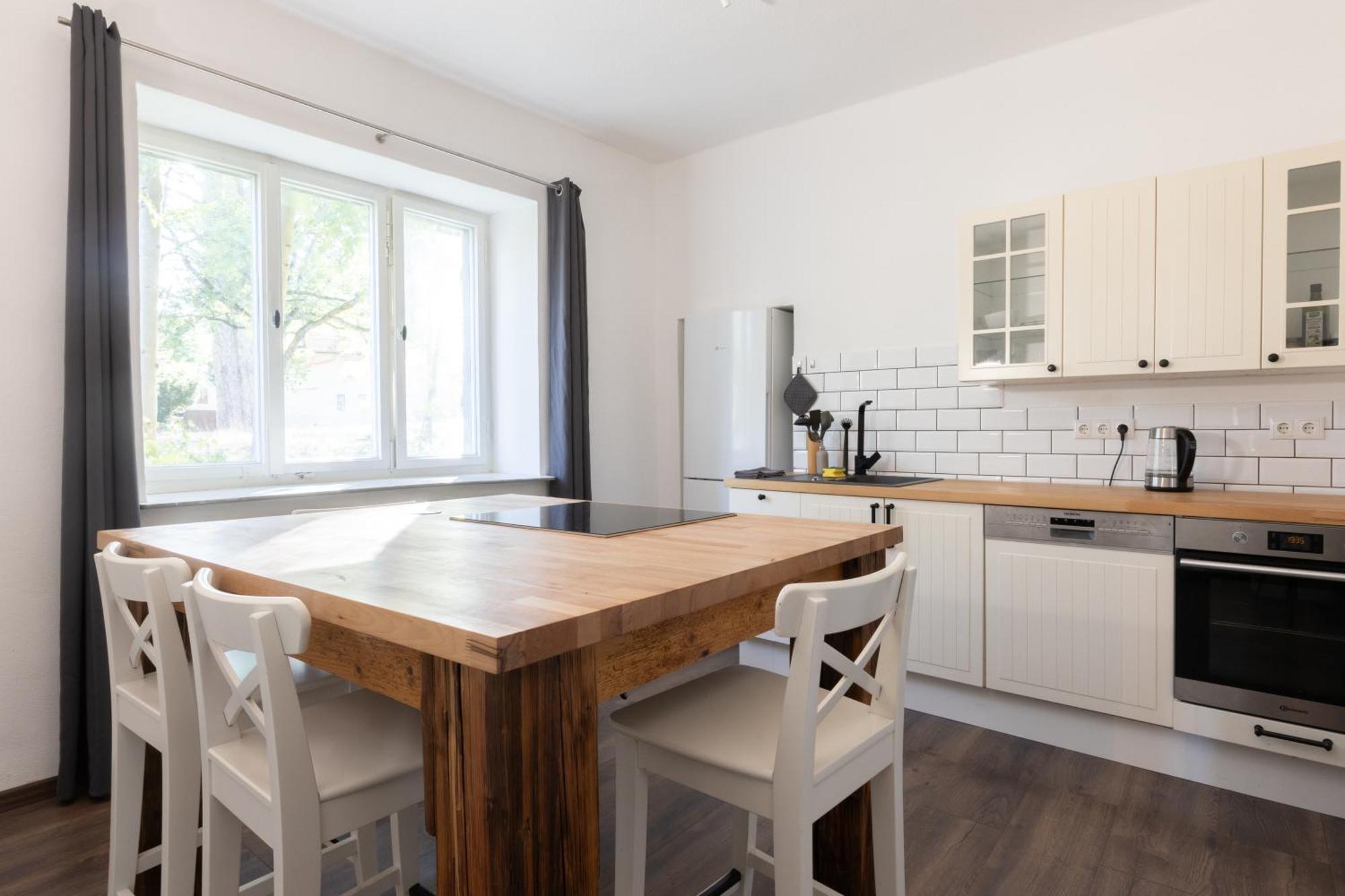 Urige Wohnung Mit Zwei Betten Und Genialer Kueche Mugeln Ngoại thất bức ảnh